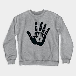 Parent and Baby Handprints Crewneck Sweatshirt